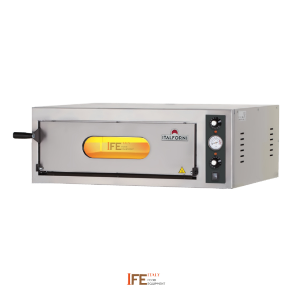 Forno Elettrico per Pizze Eco 4 Nero 230V-400V per Cucinare in Modo  Sostenibile