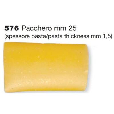 Special bronze die for smooth paccheri for Dolly